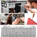 Zaptec 25 in 1 Precision Small Magnetic Screwdriver Set Multi Pocket Repair Tool Kit for Mobile, Laptop, Electronics, iPad, Mackbook, Watch - Image 8