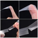 BBC Lash Tape, Micropore Medical Tape for Eyelash Extension, Fabric Tape For False Eyelash Patch Makeup Tool 0.5 inch (Transparent White) - Image 3