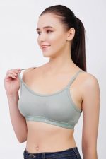 B-SOFT Medium Impact Sports Bra for Women | Daily Use | Non-Wired | Non-Padded | Seamless Bra | Full Coverage | Suitable for Gym,Yoga,Workout - Image 4