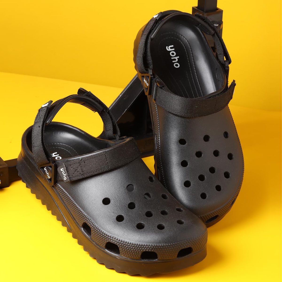 YOHO Hacker Clogs for Men | Trendy & Stylish Sandals| Lightweight & Cushioned Footwear - Image 2