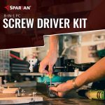 SPARTAN BS-02 8-in-1 Pc Screw Driver Kit With 3 Flat Blades, 3 Phillips Head, 1 Round Poker Bar, Extension Rod| Multi-purpose Tool Set Screwdriver Set (Multicolor) - Image 5