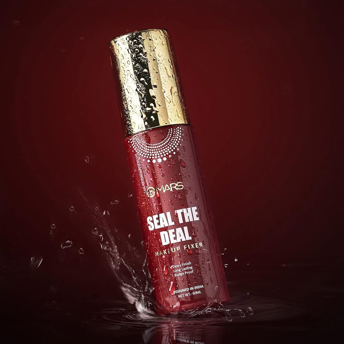 MARS Long Lasting Makeup Fixer With Healthy Glow Face Primer - 90 ml (Transparent) - Image 2