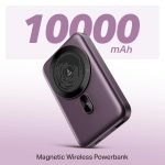 boAt New Launch EnergyShroom PB331 (Magsafe) 10000mAh Magnetic Wireless Powerbank, 15W Wireless & 22.5W Wired Charging for (iPhone 16,15,14,13 & 12, Android & Other Qi Enabled Devices) (Purple) - Image 7