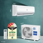 Haier 1.5 Ton 3 Star Twin Inverter Split AC (Copper, 7 in 1 Convertible, Frost Self Clean, HD Filter, Cools at 54°C, Long Air Throw - HSU17VP-TQS3BN-INV, White) - Image 6