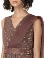 Indya Women Pre-Draped Saree - Image 4