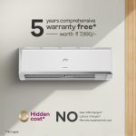 Godrej 1 Ton 3 Star, 5 Years Comprehensive Warranty, 5-In-1 Convertible Cooling, Inverter Split AC (Copper, 2025 Model, Heavy duty cooling at 52 °C, AC1T EI 12PINV3R32 WYQ 3S, White) - Image 7