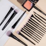 MAANGE 18 Pcs Premium Synthetic Make up Brushes Set Soft Foundation Powder Eyeliner Eye Shadow Makeup Brush Set Professional (Black) - Image 6