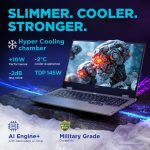 Lenovo LOQ 2024, AMD Ryzen 7 7435HS, NVIDIA RTX 4060-8GB, 24GB RAM, 512GB SSD, 15.6"/39.6cm, Windows 11, MS Office Home 2024, Grey, 2.4Kg, 83JC00EHIN, 100% sRGB, 3 Mon. Game Pass Gaming Laptop - Image 3