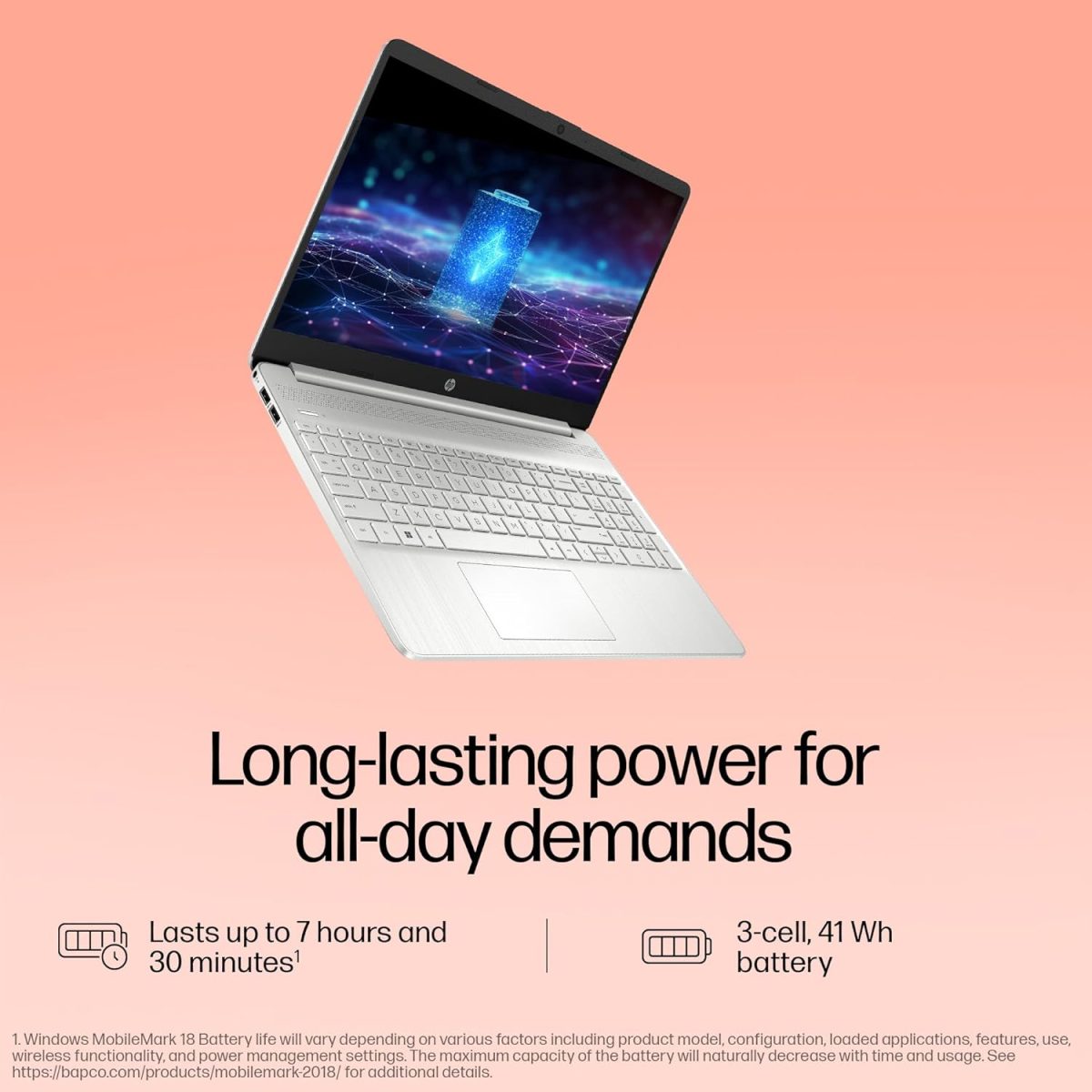 HP 15s Core i5 12th Gen (8GB RAM/512GB SSD/FHD/15.6" (39.6 cm)/Windows 11/MS Office/Backlit Keyboard/Silver/1.69 kg) fq5329TU Laptop - Image 7