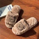 Panihari Cartoon Design Warm Slipper for Women's Fur Flip Flops Fur Winter Fashion Slipper for House and Bedroom Slides & Home Indoor Outdoor (1 Pair) - Image 4