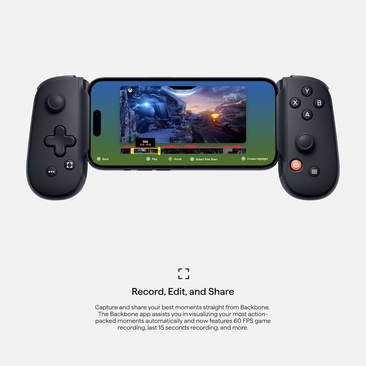 Backbone One Mobile Gaming Controller for Android and iPhone 15 Series (USB-C) - 2nd Gen - Turn Your Phone into a Gaming Console - Play Xbox, PlayStation, Call of Duty, Roblox, Genshin Impact & More - Image 7