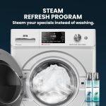 IFB 9 Kg 5 Star Powered by AI with 9 Swirl Wash, WiFi, Fully Automatic Front Load Washing Machine (Executive SXN 9014K, Steam Refresh Program with Eco Inverter, Rich Silver) - Image 7