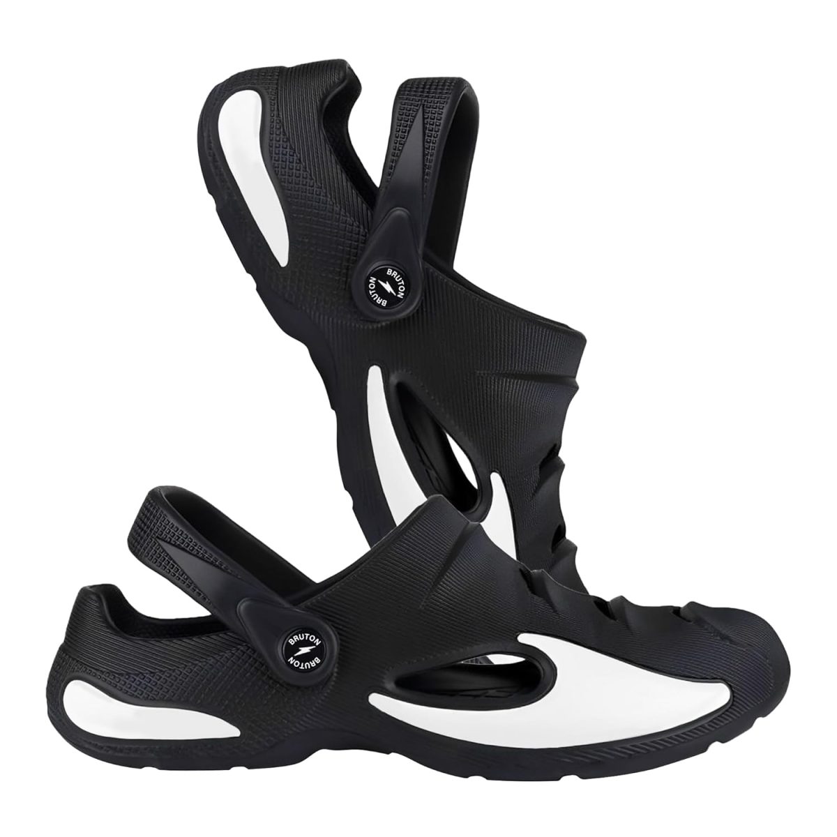 BRUTON Extra Soft Men's Classic Casual Sandals/Clogs Adjustable Back Strap | Lightweight | Stylish & Non-Slip | Waterproof & Everyday Mules for Men & Boys - Image 6