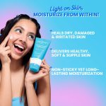 Dot & Key Ceramides Moisturizer with Hyaluronic for Intense Moisturizing and Skin Strengthening | With Probiotic & Rice Water I Barrier Repair Cream | For Dry Skin, Normal & Sensitive Skin | 100g - Image 4
