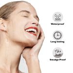 Gleva Eyebrow Stamp & Stencil Kit - Vegan Long-Lasting Stamping Powder With 10Pcs Reusable Thin & Thick Stencils for Perfect Brows (Black) - Image 2