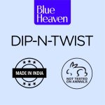 Blue Heaven Dip & Twist Nail Polish Remover, Infused with Vitamin E and Almond Oil, Acetone Free, Gentle Nail paint Remover, 40ml - Image 4
