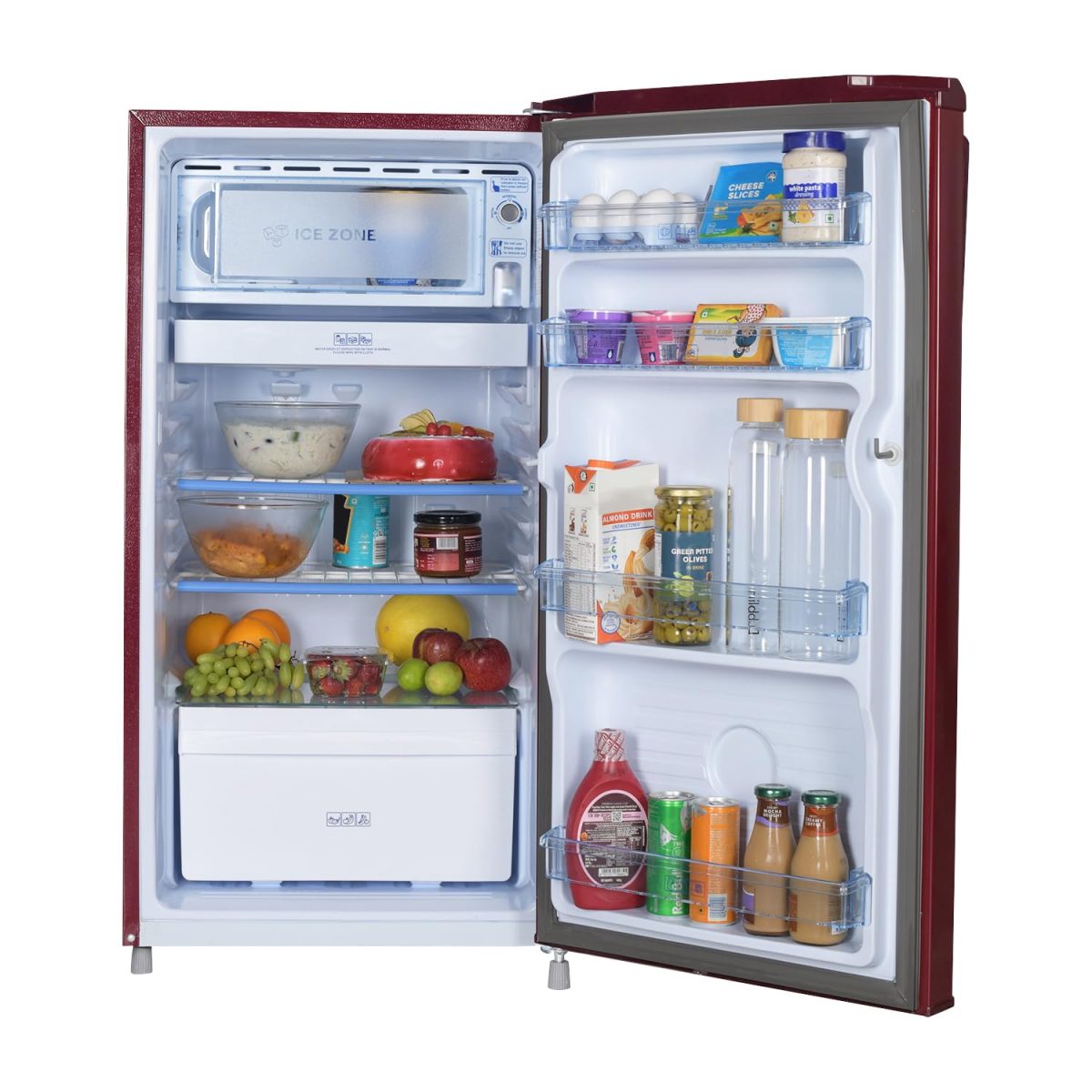 CANDY 165L 1 Star Direct Cool Single Door Refrigerator with Stabilizer free Operation (Red Mono, CSD1761RM) - Image 5