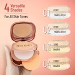 Swiss Beauty Matte & Set Duo Lightweight Compact For All Skin Types| Compact Powder + Translucent Powder | Shade- 02 Beige, 20gm - Image 5