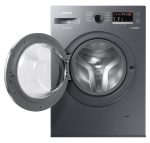 Samsung 7 kg, 5 star, EcoBubble Technology, Hygiene Steam with Inbuilt Heater, Digital Inverter, Fully-Automatic Front Load Washing Machine (WW70R22EK0X/TL, INOX GRAY) - Image 8