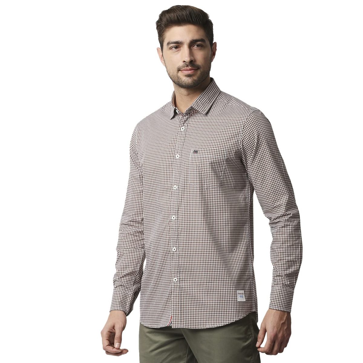 Thomas Scott Men's Cotton Regular Fit Shirt - Image 4