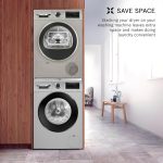 Bosch 9 kg Fully Automatic Front load Condenser Tumble Dryer WPG24108IN, Silver, Inbuilt Heater) - Image 4