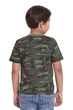 Neo Garments Boys Cotton Camouflage Print Round Neck Half Sleeves T-Shirt - Image 2