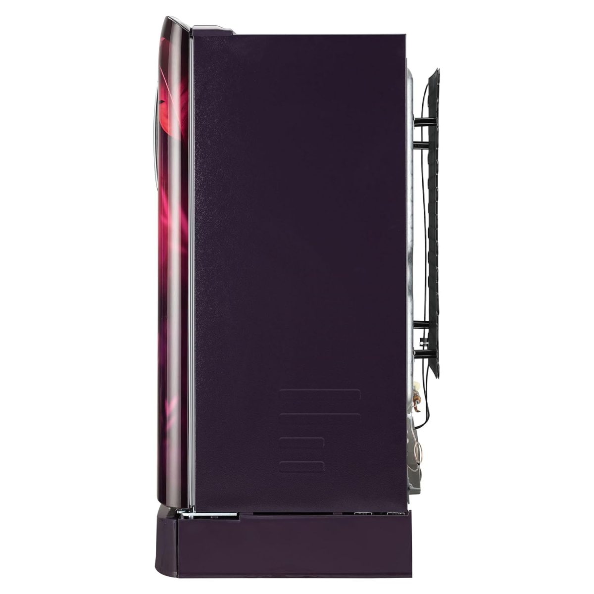 LG 185 L, 5 Star, Smart Inverter, Direct Cool Single Door Refrigerator (GL-D201APIU, Purple ILAN, Moist N Fresh, Auto Smart Connect & Base Stand Drawer) - Image 17