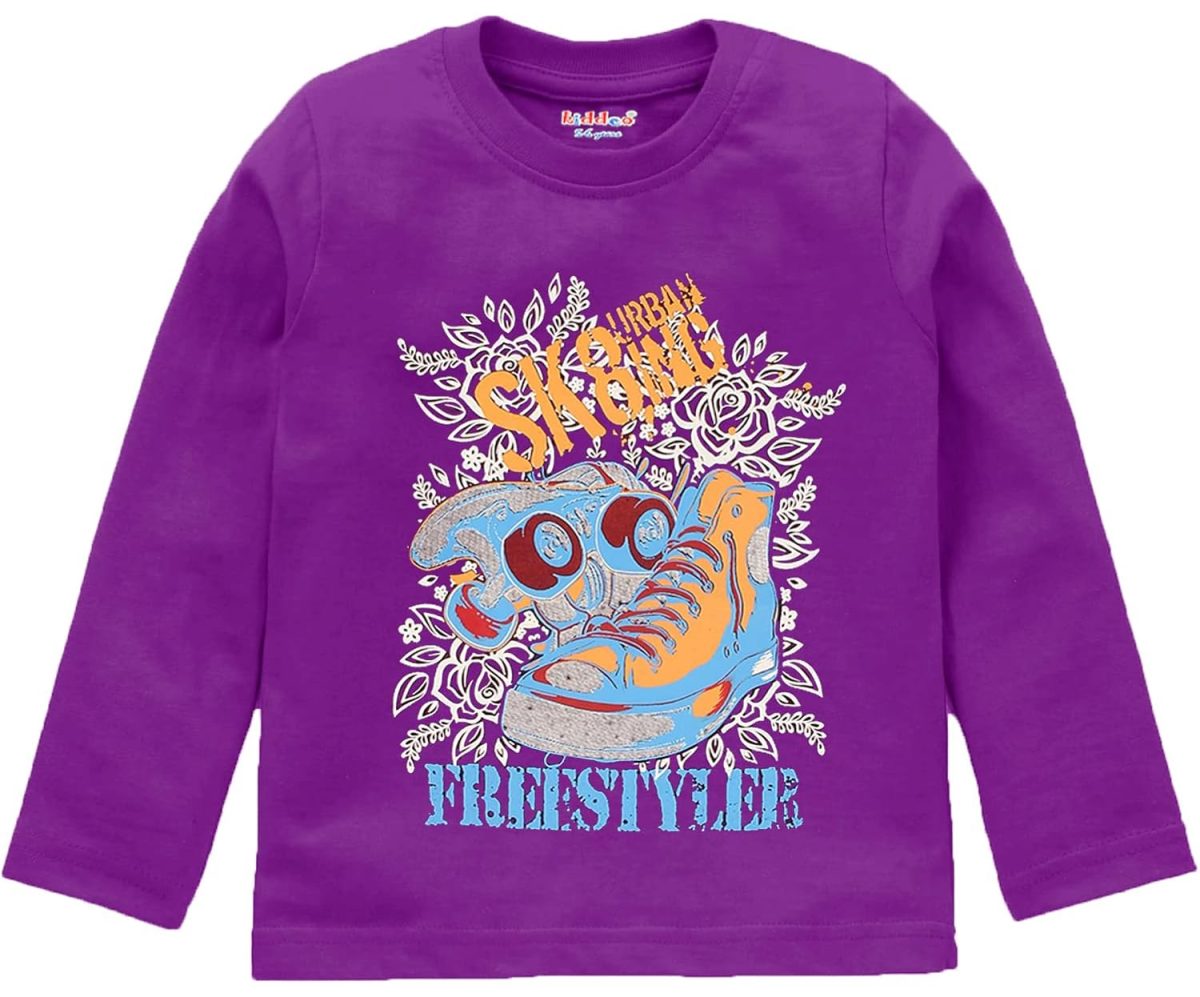 kiddeo Boys Full Sleeve t Shirts (Pack of 6) - Image 3