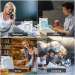 JRS portable table top air conditioner | kitchen fans for home cooking | emergency light with | duet mini powerful personal table cooling | mini air cooler for room cooling - Image 7