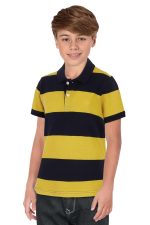 Allen Solly Boy's Cotton Regular Fit Polo T-Shirt - Image 3