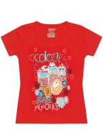 kiddeo Kids Girls t Shirts (Pack of 5) - Image 2