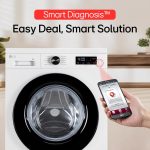 LG 8 Kg 5 Star Steam, Inverter Direct Drive Technology, 6 Motion DD, Fully-Automatic Front Load Washing Machine (FHB1208Z2W, Dial + Full Touch Buttons & LED Display, Essence White) - Image 10