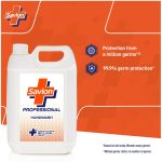 Savlon Professional Germ Protection Liquid Handwash, 4.8L Handwash Refill, 99.9% Germ Protection, Paraben Free, Dermatologically Tested, Suitable for all Skin Types - Image 3