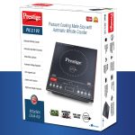 Prestige Iris Plus 1600 Watts Induction Cooktop with Automatic Voltage Regulator | Indian Menu Option |Anti-Magnetic Wall | Timer with User Pre-set | 1 Year Warranty | Black - Image 6