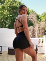 Shoppy Villa Women's Yoga Shorts Spandex|Shapewear Shorts for Women |High Waisted Booty Scrunch Shorts| Workout Shorts for Women - Image 2