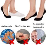 PLUMBURY Women's No-Show Cotton Socks (Pack of 2) (PL-NOSHOWSOCKS-BL/BG_Multicolour) - Image 6