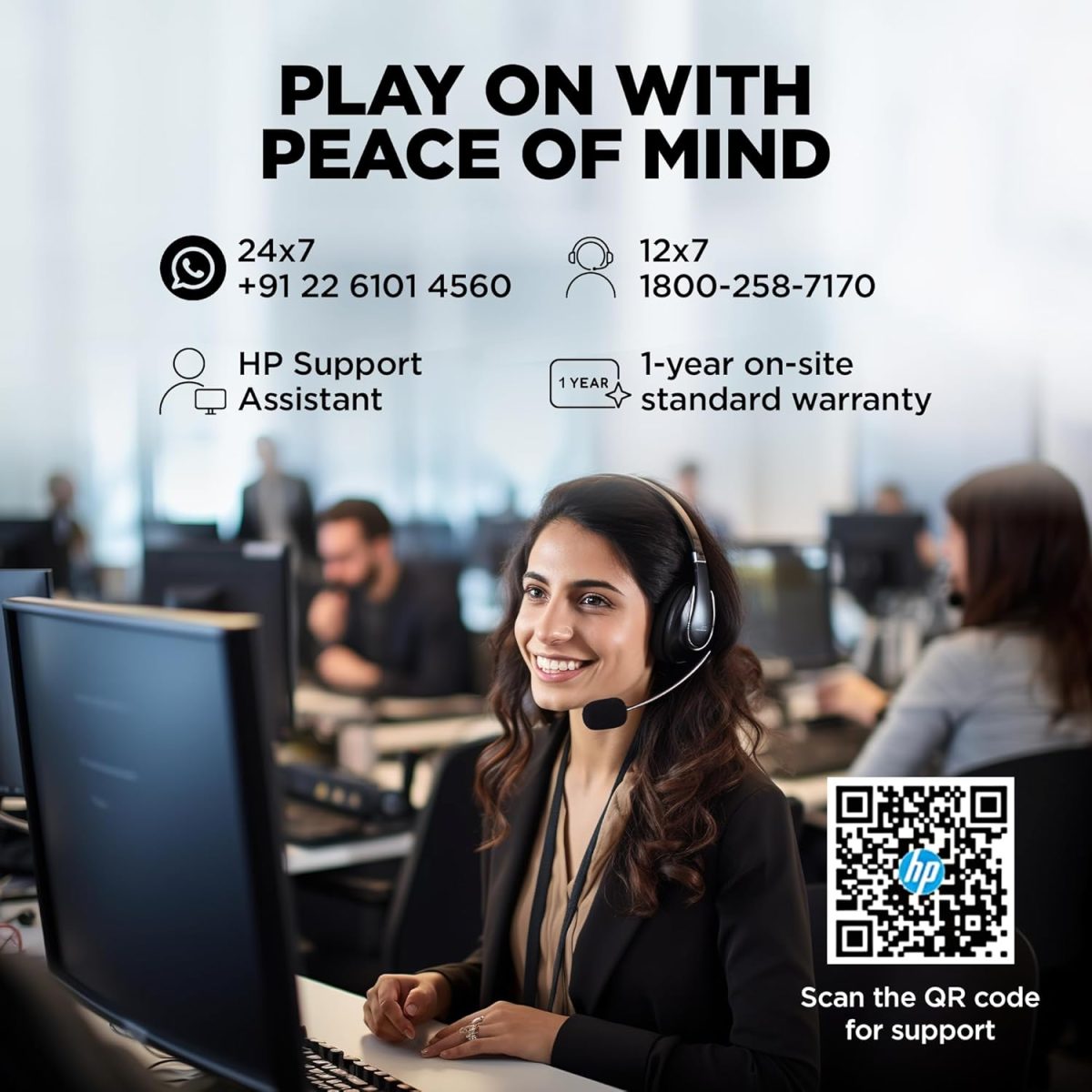 HP Victus Windows 11 Home Gaming Laptop,AMD Ryzen 7 7840Hs Ai Powered,6Gb RTX 3050 Gpu,16.1-Inch (40.9 Cm),95W Tgp,Fhd,IPS,144Hz,16Gb Ddr5,1Tb Ssd,RGB Backlit Kb,B&O (Mso,Blue,2.29 Kg),S0089Ax - Image 11