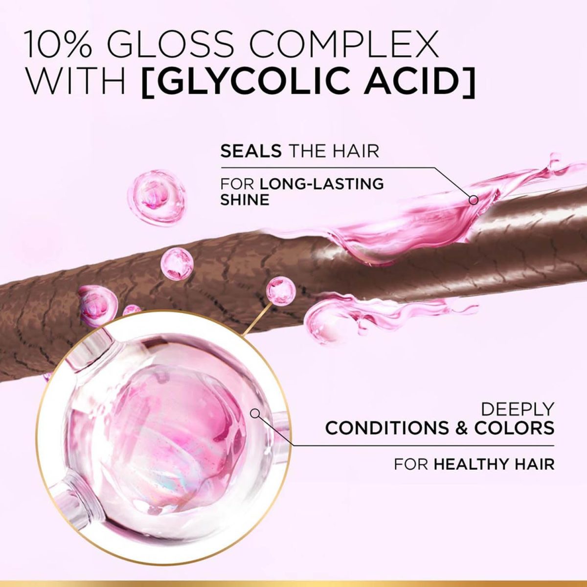 L’Oréal Paris Semi-Permanent Hair Colour, Ammonia-Free Formula & Honey-Infused Conditioner, Glossy Finish, Casting Creme Gloss, Darkest Brown 300, 60g+ 60ml +40g - Image 3