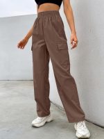 Leriya Fashion Trouser for Women | Track Pant for Women | Cargo Style Trouser Track Pants for Women | Hight Waist Track Pants for Women | Trousers for Women - Image 6