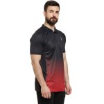 Campus Sutra Men's Polyester Comfort Fit Polo Activewear T-Shirt for Casual Wear | Spread Collar | Short Sleeve | Half-Button Closure | Jersey T-Shirt Crafted with for Everyday Wear - Image 7
