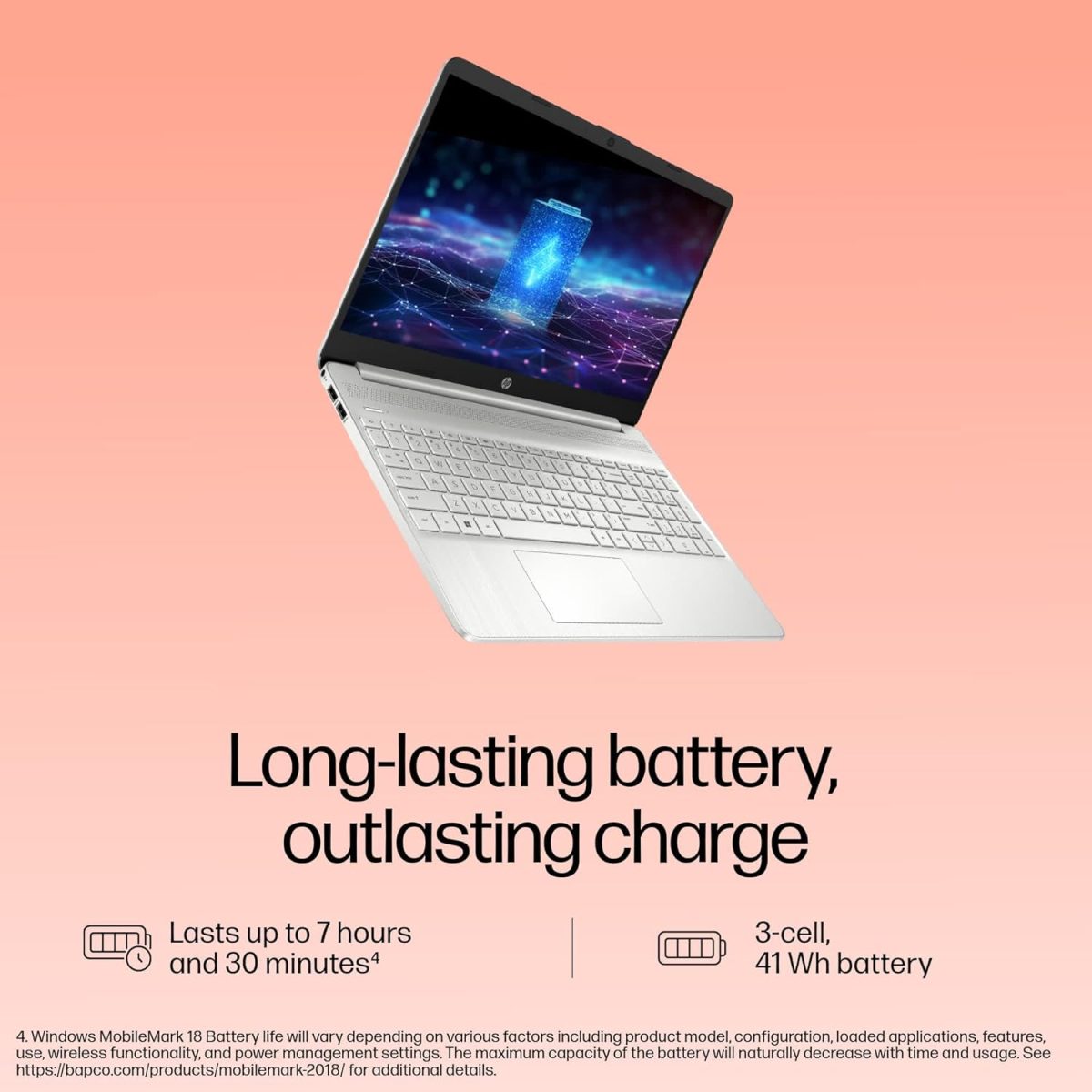HP 15s, 12th Gen Intel Core i5-1235U,16GB DDR4, 512GB SSD (Win11, Office21, Silver, 1.69kg) Anti-Glare,15.6-inch(39.6cm), FHD Laptop, Intel Iris Xe Graphics, Backlit KB, HD Camera, fq5330TU - Image 8
