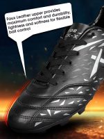 Vector X Kick-X Football Studs for Men/Sports and Athletic Footwear with TPU Sole, Synthetic Leather Upper/Textured Pattern/Comfortable Football Soccer Shoes - Image 4