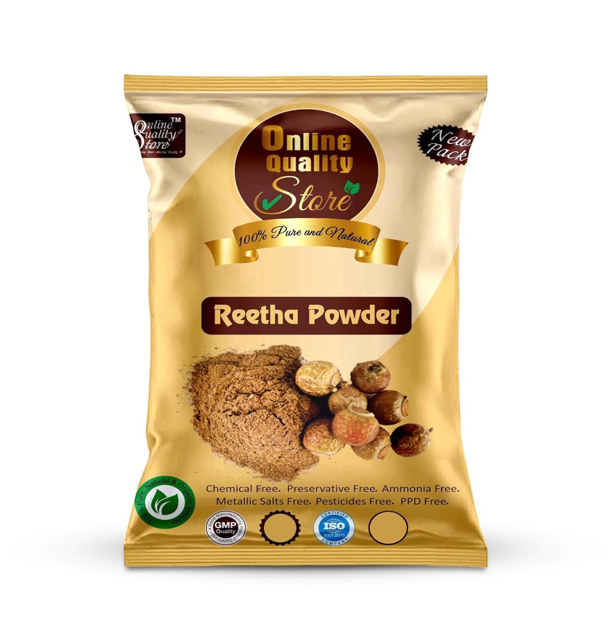 Online Quality Store Amla Reetha Shikakai, Bhringraj and Hibiscus Powder for Hair |Aritha|Ritha|Soapnuts|Indian Gooseberry |organic Bhringraj |Hibiscus /gudhal /gudhal fool powder(Pack of 5 ,50g each ,Total 250g Pack) - Image 7