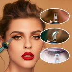 swabs Silicone Metallic Eyeliner Tool Easy No-Skip Eyeliner Pencil Applicator Tool | Reusable Silicone Eyeliner Tool | Silky Smooth Waterproof Long Lasting & Reusable 1 Pcs Multicolor Eyeliner Tools - Image 7