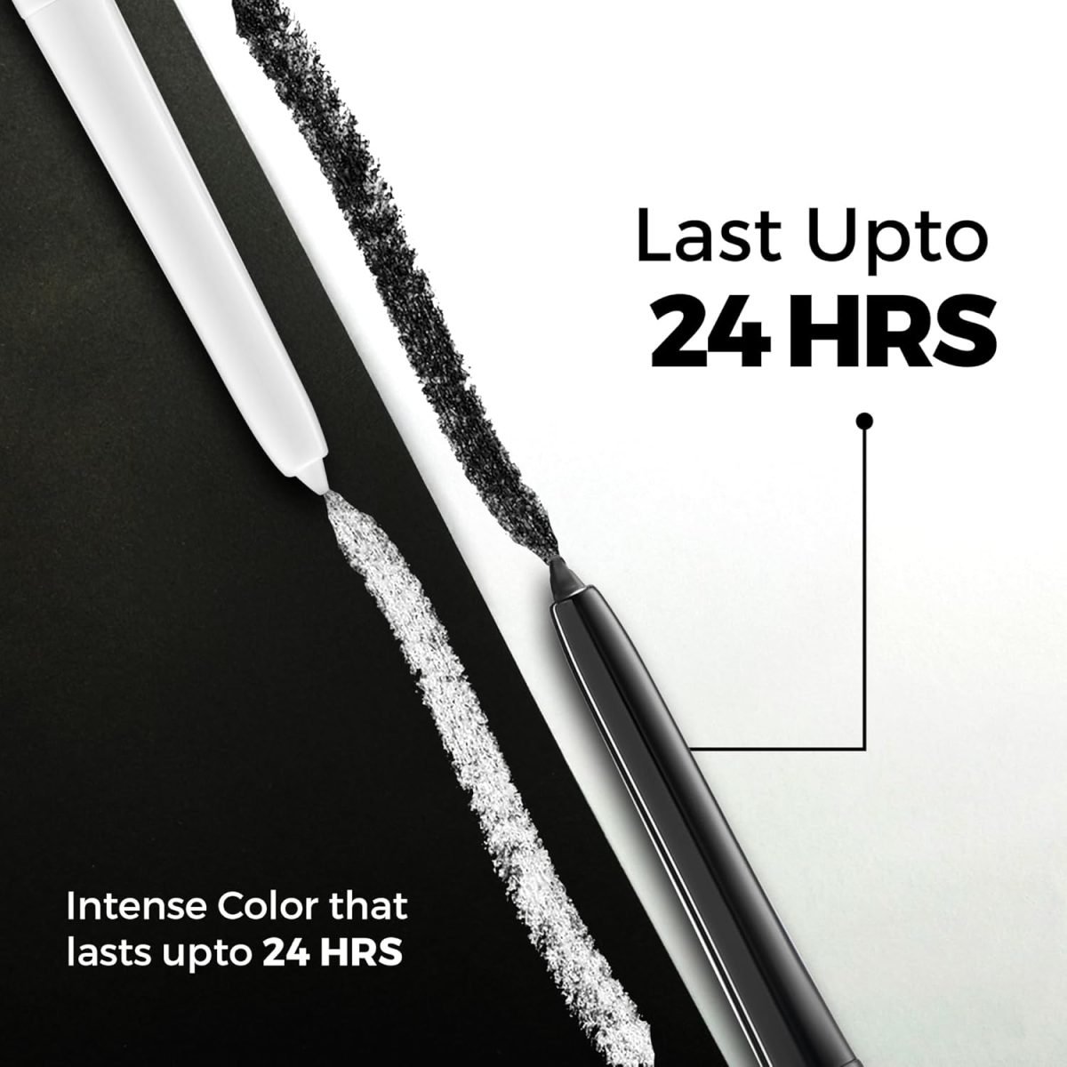 INSHINE ORIGINALS EYEMAZING Intense Kohl Kajal | Smudge-Proof & Long-Lasting | Jet Black Pigmentation | Smooth Application for All Eye Looks | Perfect for Sensitive Eyes (Black) - Image 4