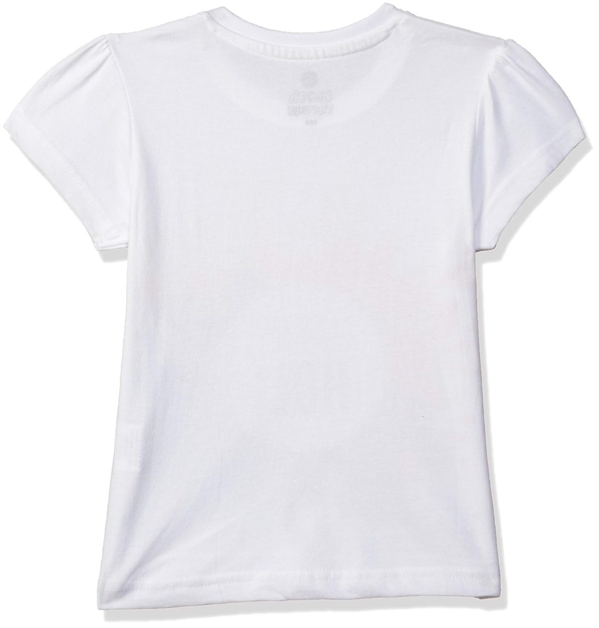 Cloth Theory Girl's Checkered Regular Fit T-Shirt - Image 2