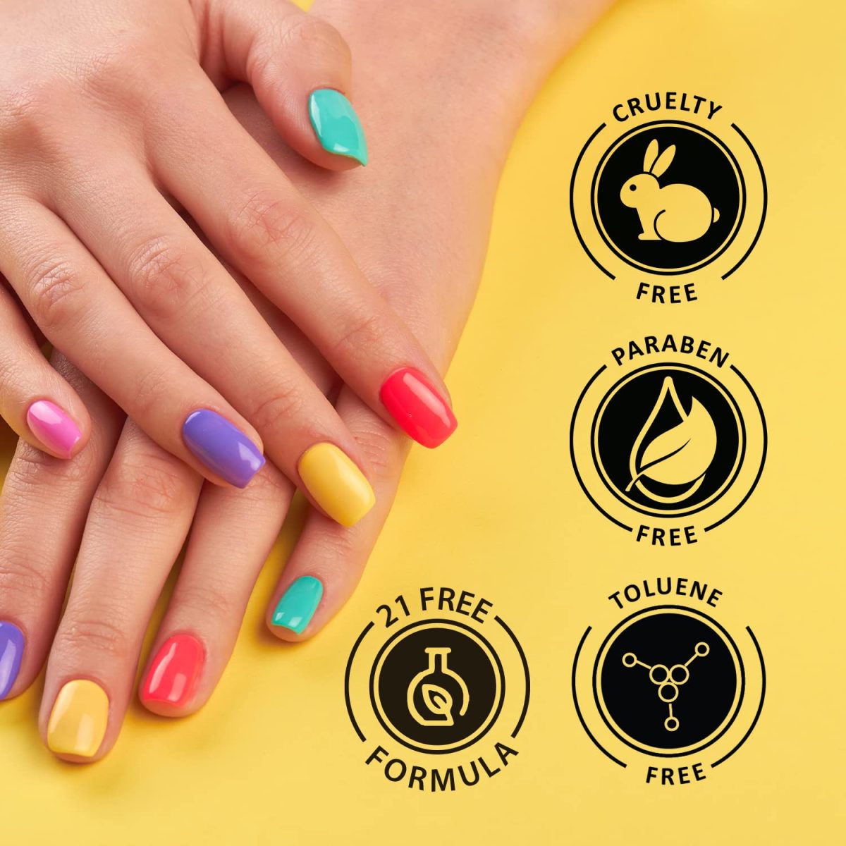 FACESCANADA Ultime Pro Splash Luxe Nail Enamel - Rustic Love (L11), 12ml | Glossy Finish | Quick Drying | Long Lasting | High Shine | Chip Defiant | Even-Finish | Vegan | Non-Toxic | Ethanol-Free - Image 8