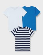 Amazon Brand - Jam & Honey Mix Pattern Regular Fit Boys 100% Cotton Printed Half Sleeves T-Shirt | Age 2-12 Years (Pack of 3) - Image 2