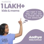 TuCo Kids Matte Kajal With Castor Oil & Almond | Safe Kajal For Babies | Water-Proof, Preservative-Free & 100% Lead-Free | No Added Harmful Chemicals, Black - Image 5