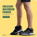 Boldfit Badminton Shoes Shuttle Non Marking Shoes for Badminton Men Light Badminton Shoes for Women & Badminton Shoes Men Breathable Non Marking Shoes for Badminton Anti Skid Pickleball Shoes Black 08 - Image 5